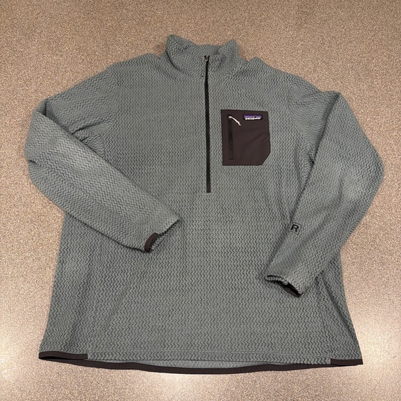 Men’s Patagonia R1 pull over quarter zip size XXL - Picture 1 of 4